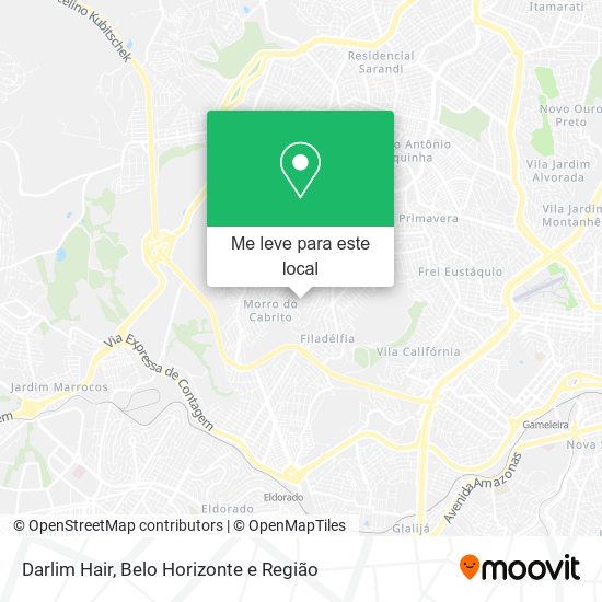 Darlim Hair mapa