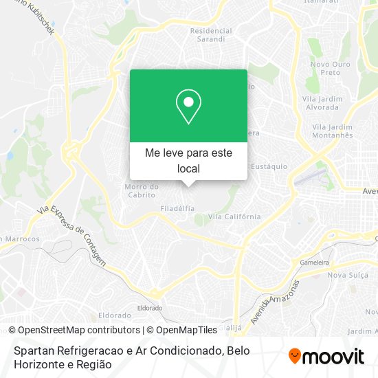 Spartan Refrigeracao e Ar Condicionado mapa