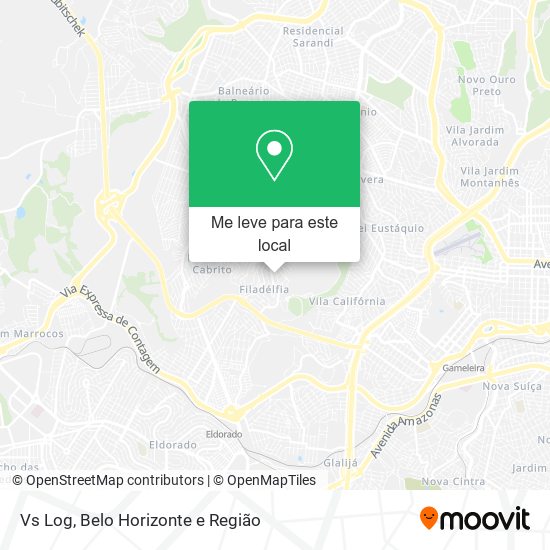 Vs Log mapa