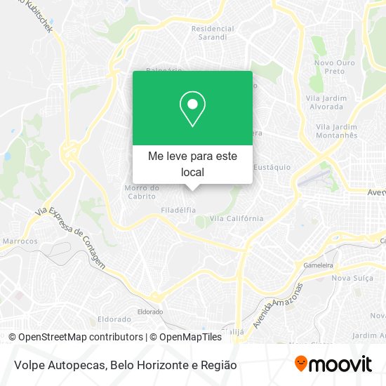 Volpe Autopecas mapa