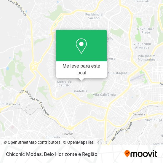 Chicchic Modas mapa
