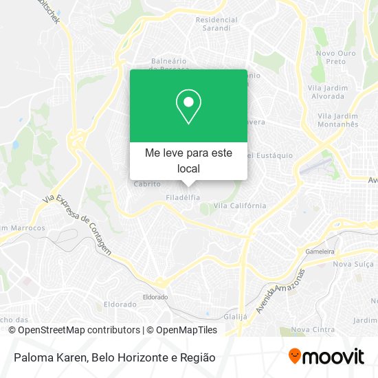 Paloma Karen mapa