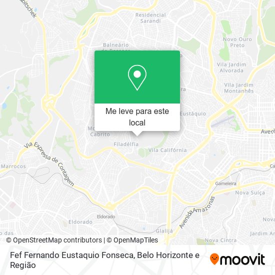 Fef Fernando Eustaquio Fonseca mapa