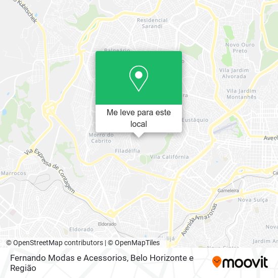 Fernando Modas e Acessorios mapa