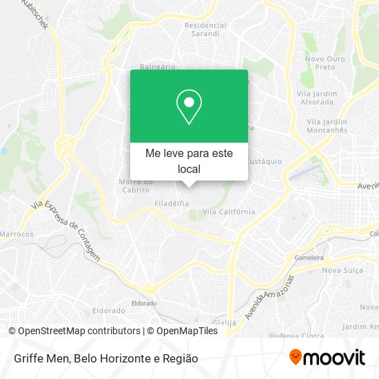 Griffe Men mapa