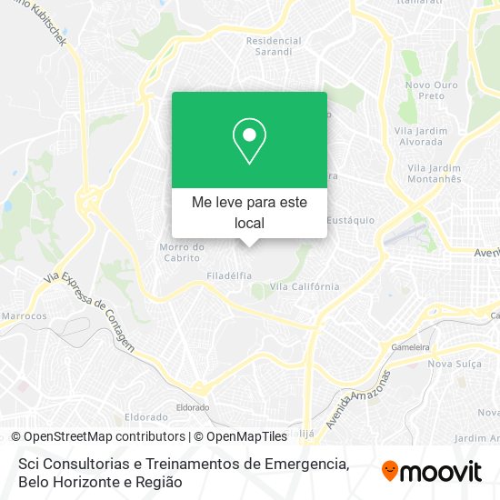 Sci Consultorias e Treinamentos de Emergencia mapa