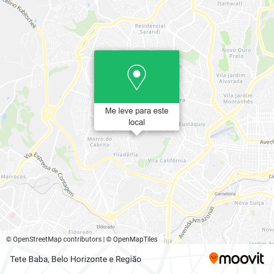 Tete Baba mapa