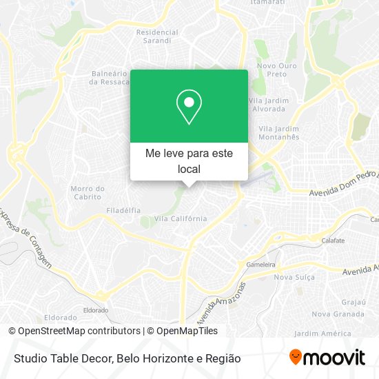 Studio Table Decor mapa
