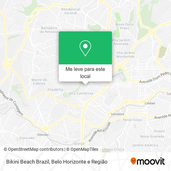 Bikini Beach Brazil mapa