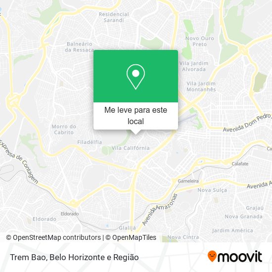 Trem Bao mapa