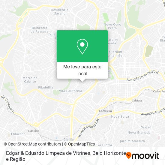 Edgar & Eduardo Limpeza de Vitrines mapa