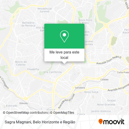 Sagra Magnani mapa