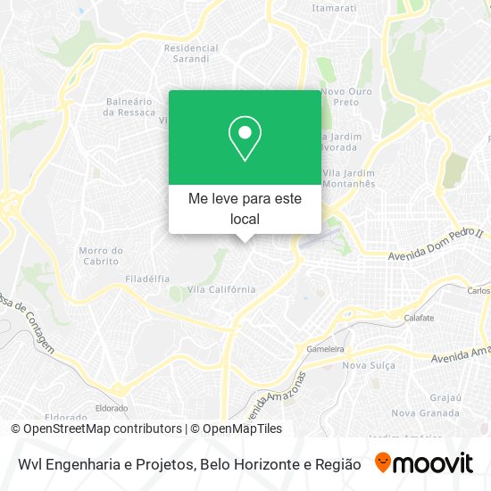 Wvl Engenharia e Projetos mapa
