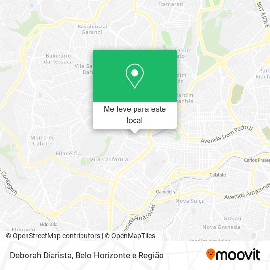 Deborah Diarista mapa