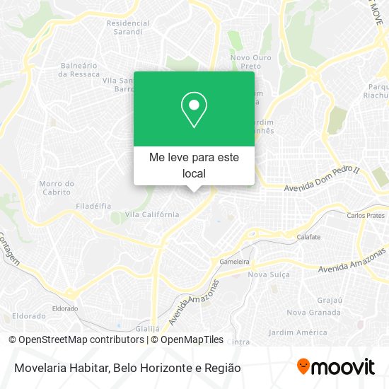 Movelaria Habitar mapa