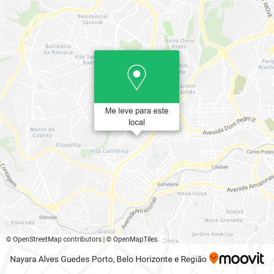 Nayara Alves Guedes Porto mapa