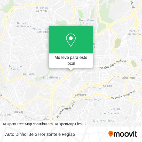 Auto Dinho mapa