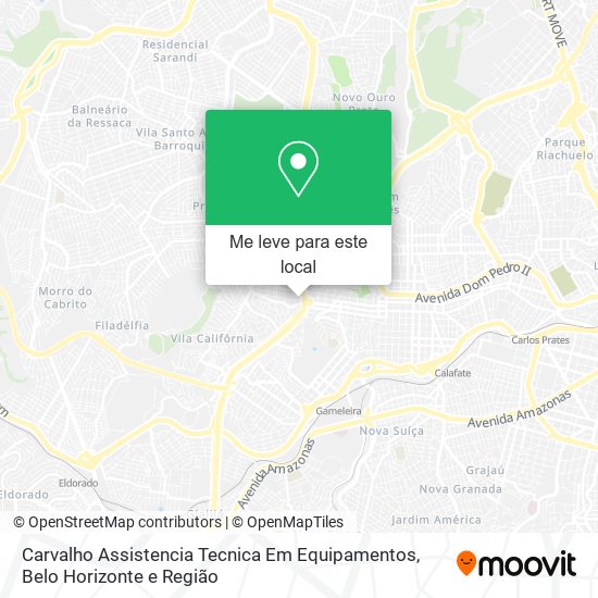 Carvalho Assistencia Tecnica Em Equipamentos mapa