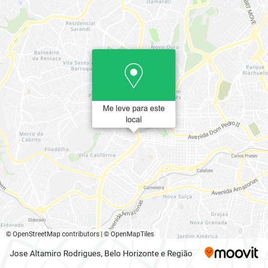 Jose Altamiro Rodrigues mapa