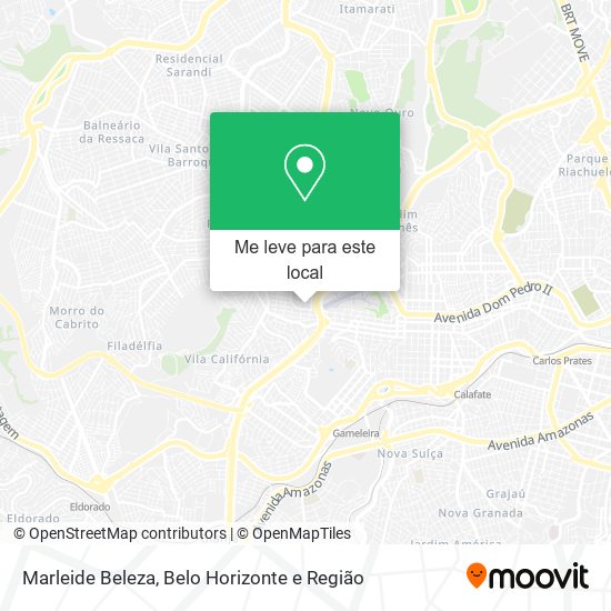 Marleide Beleza mapa