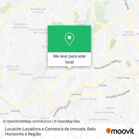 Locacim Locadora e Corretora de Imoveis mapa