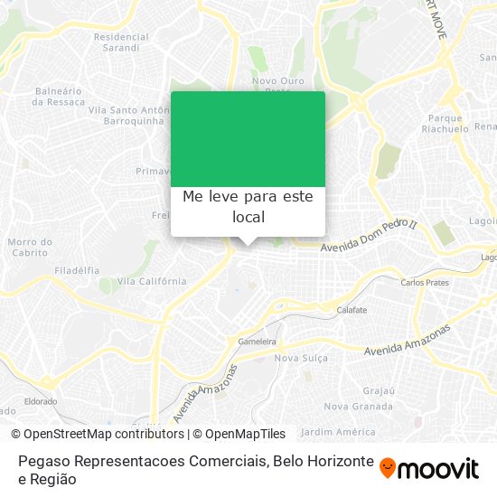 Pegaso Representacoes Comerciais mapa