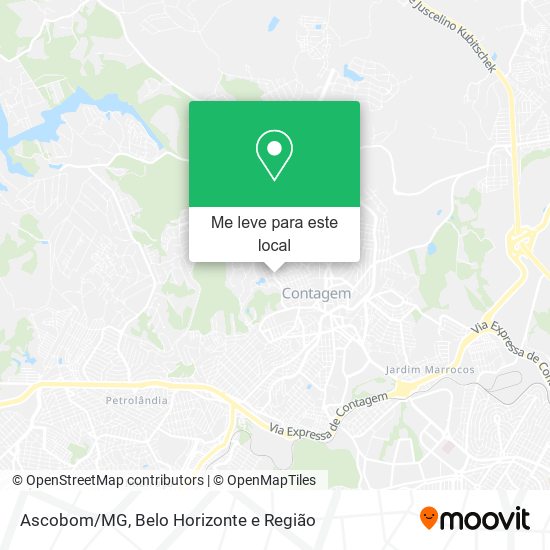Ascobom/MG mapa