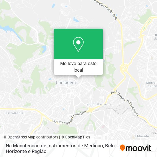 Na Manutencao de Instrumentos de Medicao mapa