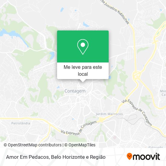 Amor Em Pedacos mapa