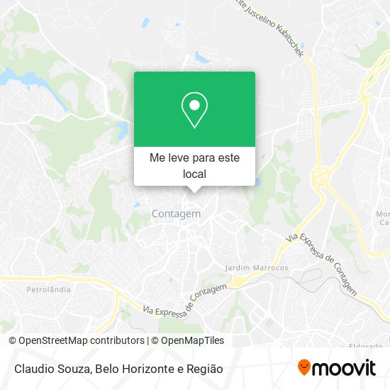 Claudio Souza mapa