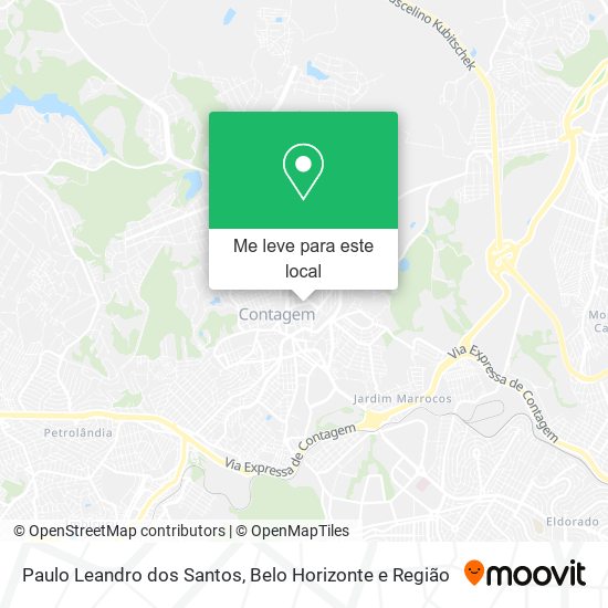 Paulo Leandro dos Santos mapa