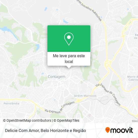 Delicie Com Amor mapa