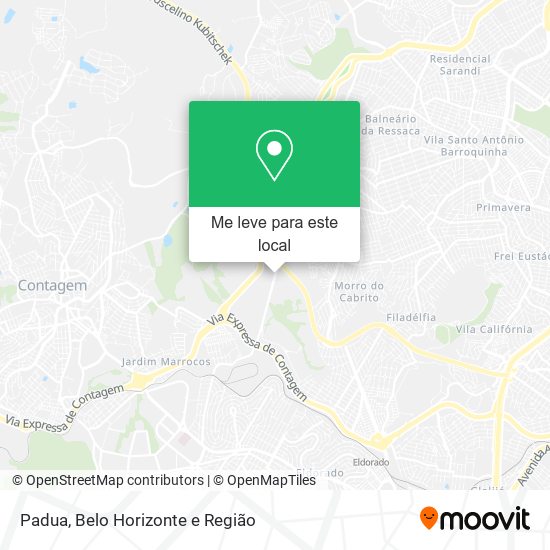 Padua mapa