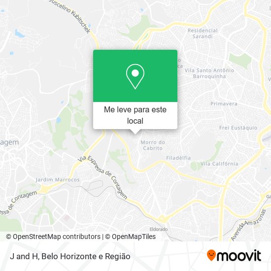 J and H mapa