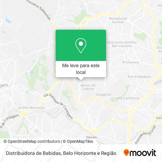 Distribuidora de Bebidas mapa