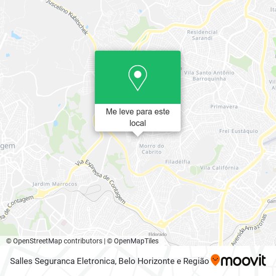 Salles Seguranca Eletronica mapa