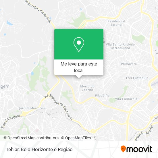 Tehiar mapa