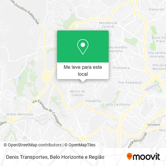 Denis Transportes mapa