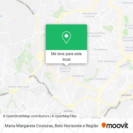 Maria Margarete Costuras mapa
