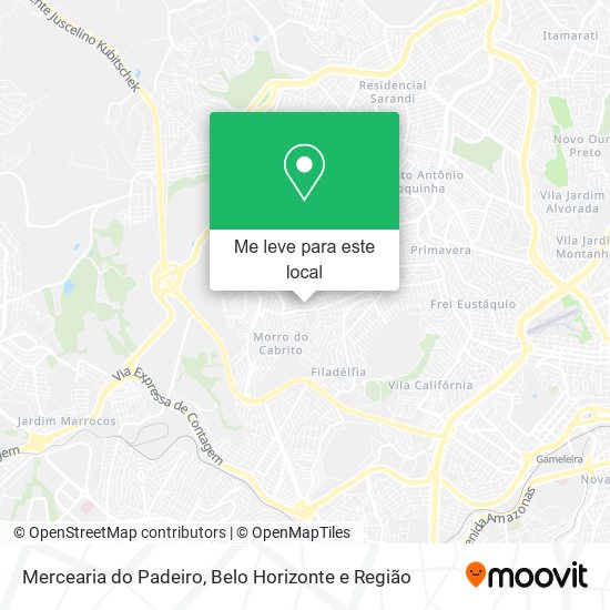 Mercearia do Padeiro mapa