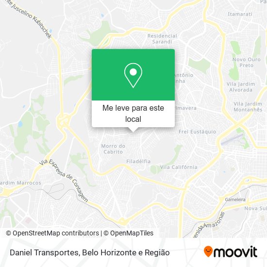 Daniel Transportes mapa