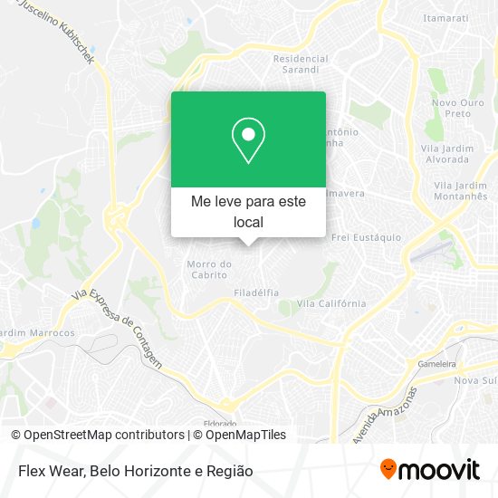 Flex Wear mapa