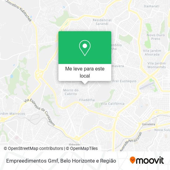 Empreedimentos Gmf mapa