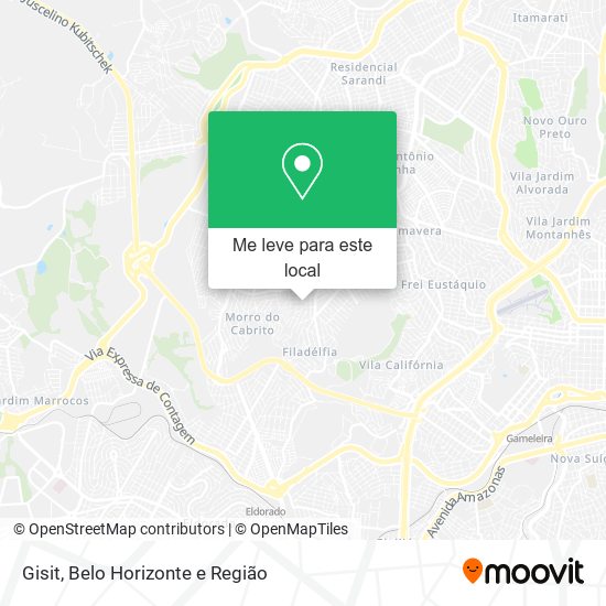 Gisit mapa