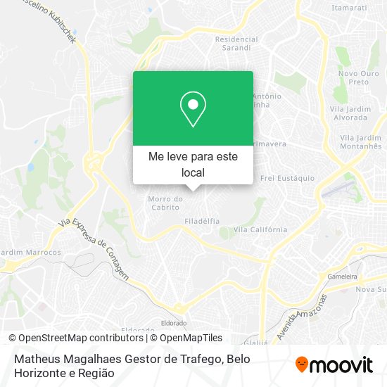 Matheus Magalhaes Gestor de Trafego mapa