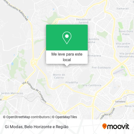 Gi Modas mapa