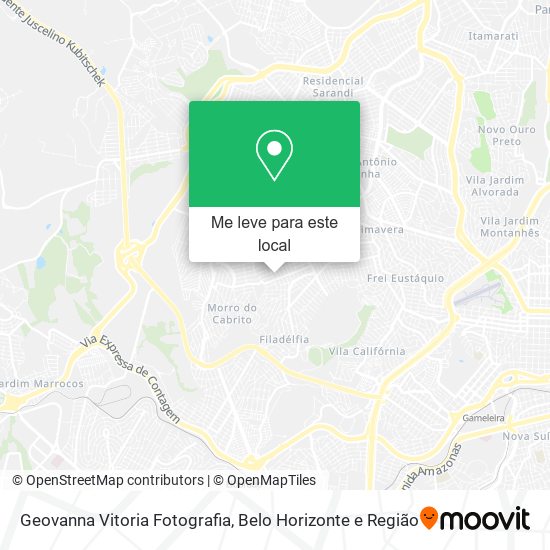 Geovanna Vitoria Fotografia mapa