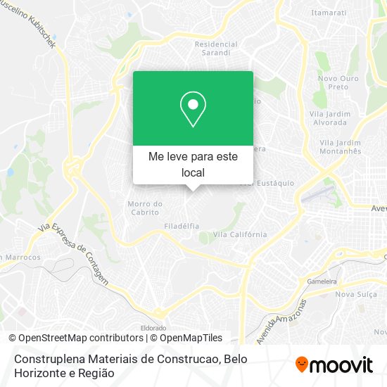Construplena Materiais de Construcao mapa