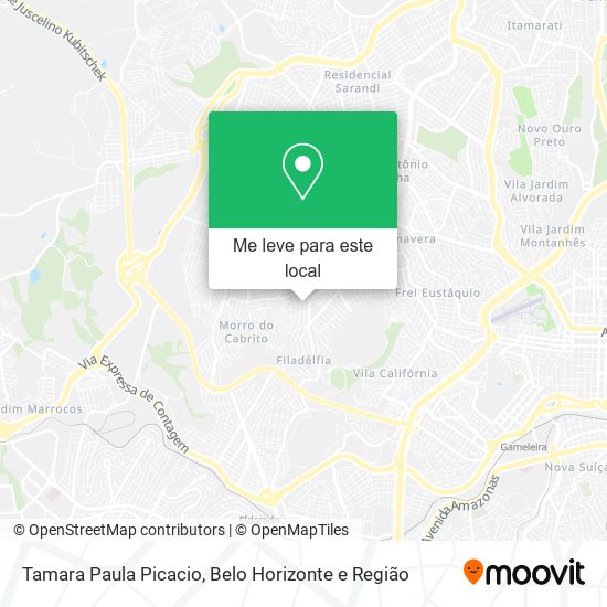 Tamara Paula Picacio mapa