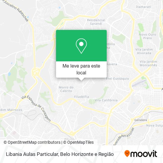Libania Aulas Particular mapa